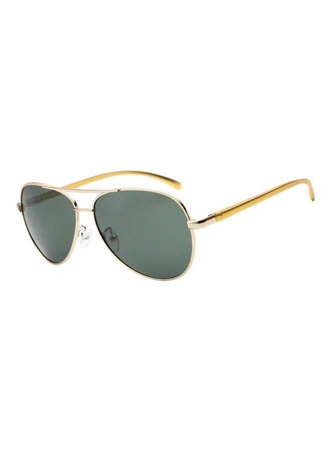 HDCRAFTER Women's Polarized UV400 Aviator Frame Vintage Sunglasses 32522437089-5