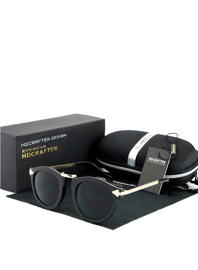 HDCRAFTER - Women's Full Rim Round Frame Driving Sunglasses 32525086660-3 - Image 1
