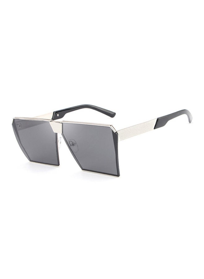 HDCRAFTER Men's Full Rim Polarized UV400 Square Frame Sunglasses 32794200647-4 