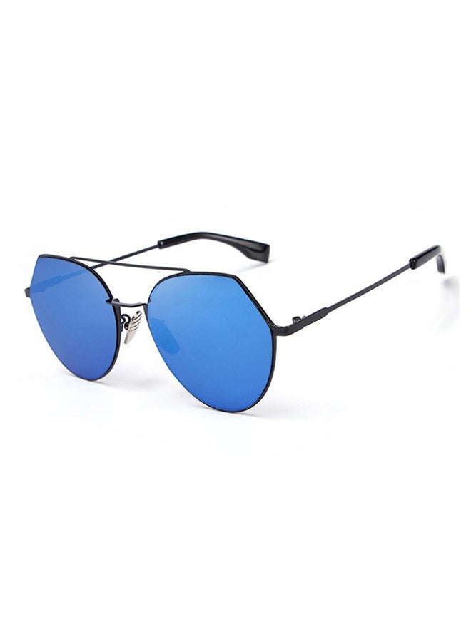 Women's Full Rim Round Frame Sunglasses - Lens Size: 55 mm - v1517813097/N13207841A_1