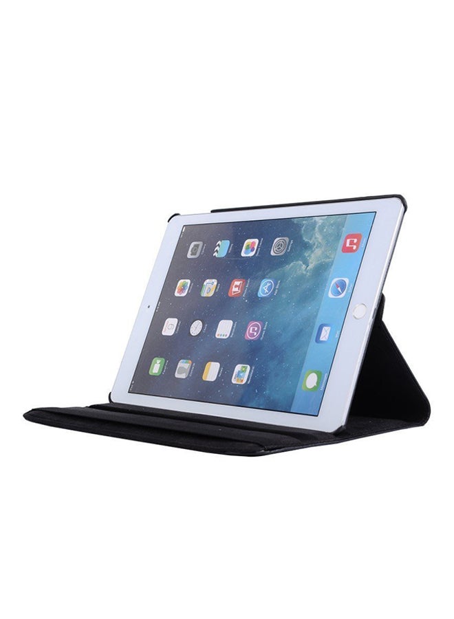 Generic - 360-Degree Rotating Stand Flip Case Cover For Apple iPad Air 2 Black - Image 1