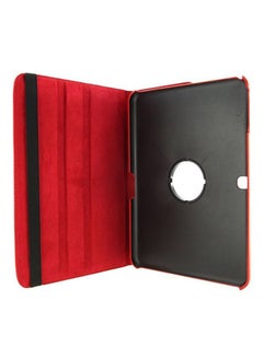 360-Degree Rotating Stand Flip Case Cover For Samsung Tab 4 T530/T531 Red
