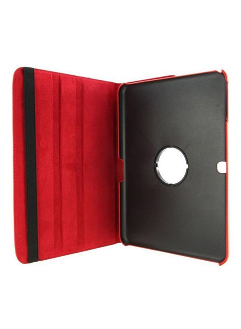 360-Degree Rotating Stand Flip Case Cover For Samsung Galaxy Tab S T800/T805 Red