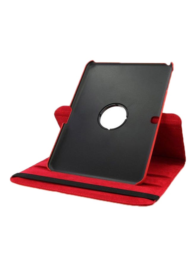 Generic - 360-Degree Rotating Stand Flip Case Cover For Samsung Galaxy Tab S T800/T805 Red - Image 1