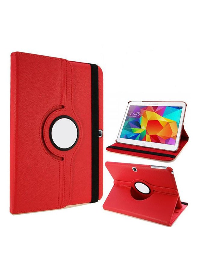 Generic - 360-Degree Rotating Stand Flip Case Cover For Samsung Galaxy Tab S T800/T805 Red - Image 1