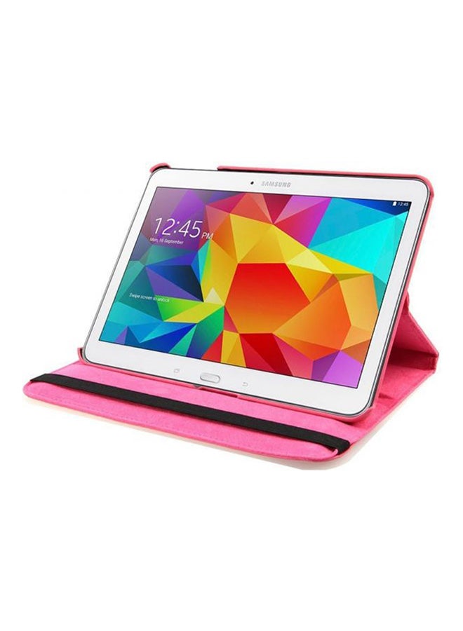 360-Degree Rotating Stand Flip Case Cover For Samsung Galaxy Tab S T800/T805 Pink - Image 3