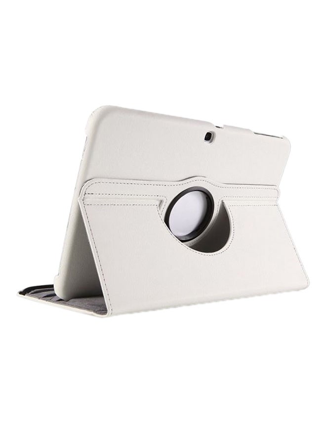 Generic 360-Degree Rotating Stand Flip Case Cover For Samsung Galaxy Tab S T800/T805 White  - Image 3