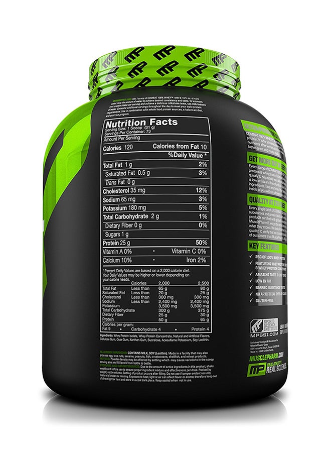 ماسل فارم كومبات 100% مسحوق بروتين مصل الحليب - فانيليا - Image 2