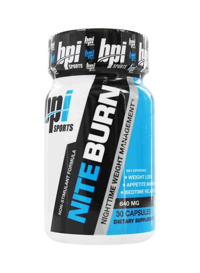 BPI SPORTS 30 Capsules Nite Burn - Image 1