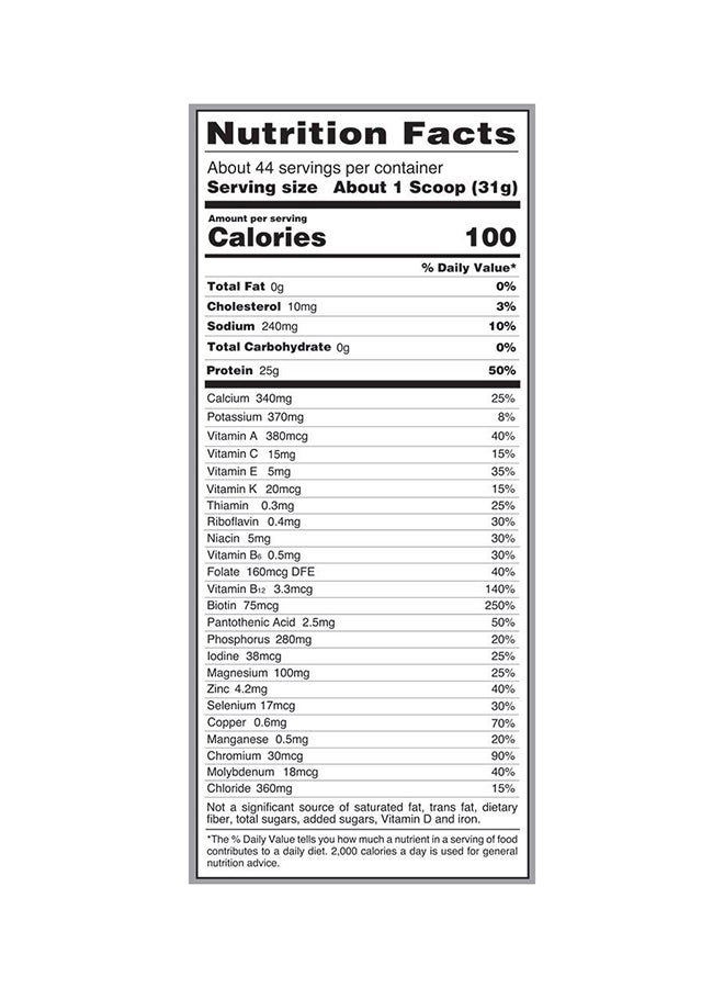 Natures Best Isopure Zero Carb Protein Powder - Creamy Vanilla - Image 2