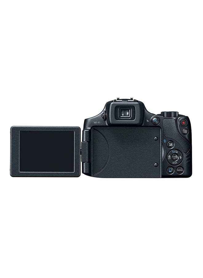 Canon - PowerShot SX60 HS DSLR Camera With ZOOM LENS 65X IS 3.8-247.0mm 1:34-6.5 USM 16MP FULL HD  LCD Touchscreen, Built-In Wi-Fi, Bluetooth And NFC Black - Image 1