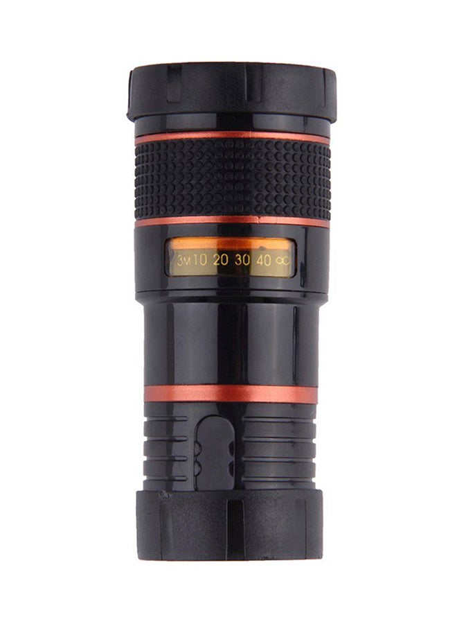 OUTAD Telescopic Camera Lens For Apple iPhone 4/4s/5 Black/Red - Image 2