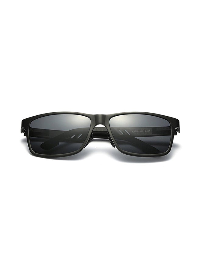 أوتاد نظارة شمسية بإطار مستطيل كامل الحواف - مقاس العدسة: 59 مم للرجال - Image 2