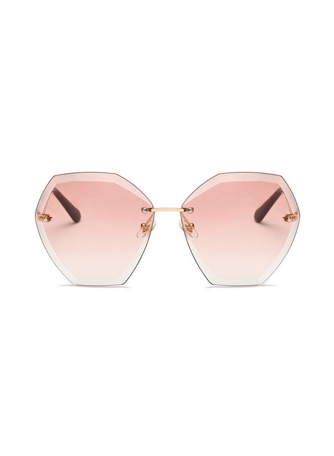 Women's Hexagon Sunglasses - Lens Size: 63 mm