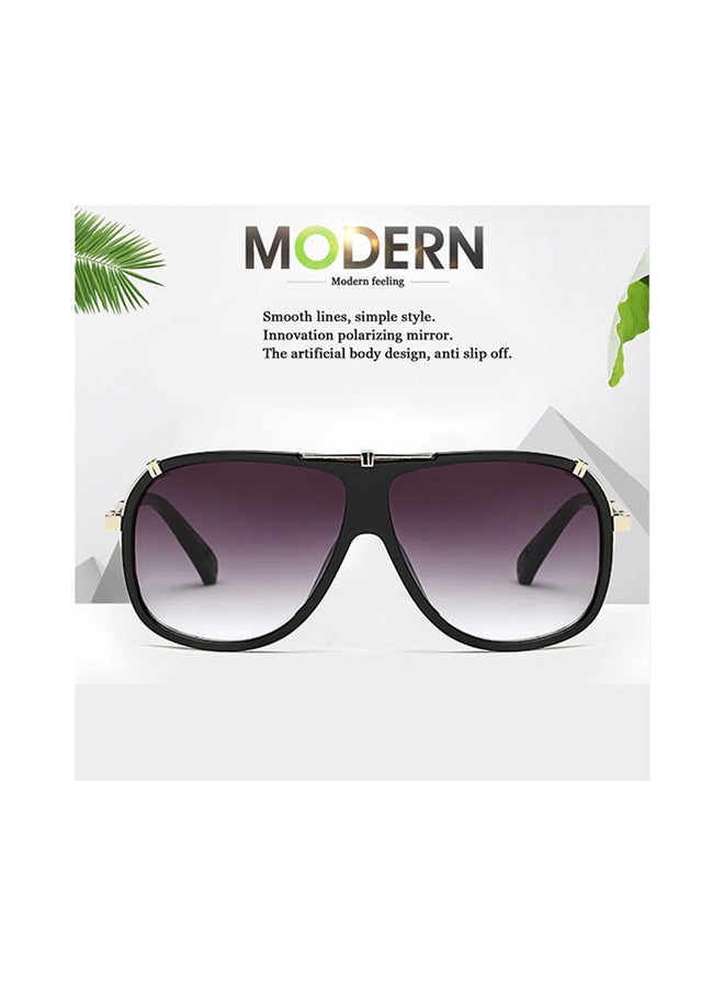 أوتاد نظارة شمسية بإطار مربع الشكل وكامل الحواف - مقاس العدسة: 56 مم unisex - Image 3