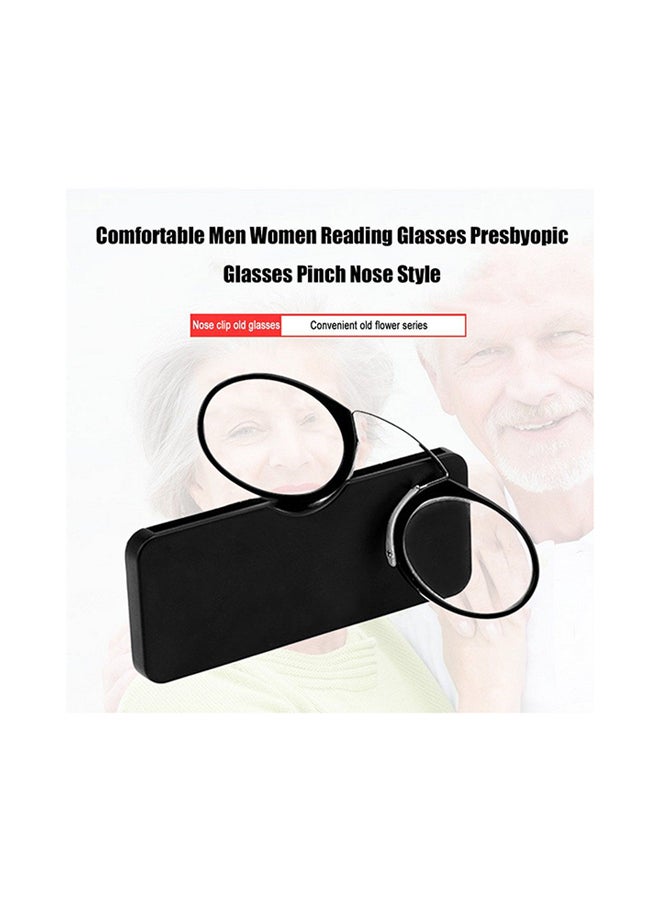 OUTAD Full Rim Oval Presbyopic Reading Glasses  - Image 3