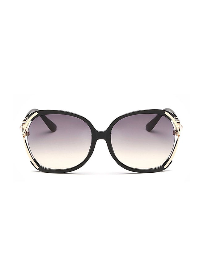 أوتاد نظارة شمسية بإطار كبير الحجم كامل الحواف - مقاس العدسة: 61 مم للنساء - Image 1