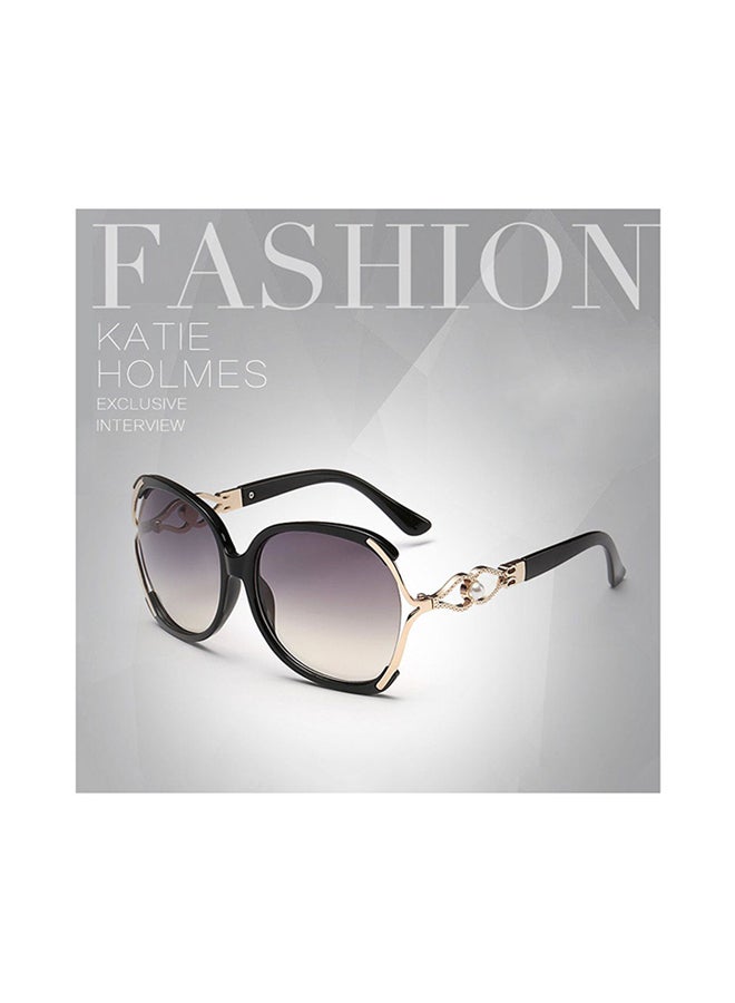 أوتاد نظارة شمسية بإطار كبير الحجم كامل الحواف - مقاس العدسة: 61 مم للنساء - Image 2