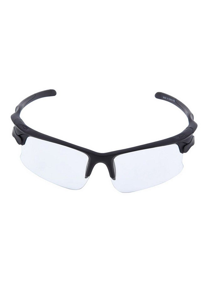 أوتاد نظارة شمسية بتصميم لف ونصف إطار وعدسات مقاس 52 مم للرجال - Image 2