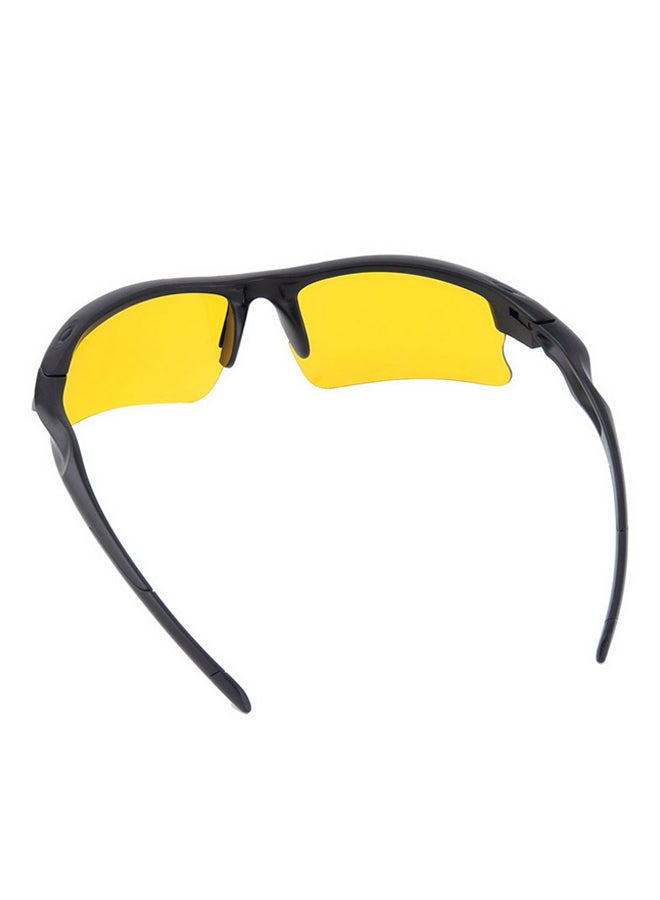 OUTAD Men's Semi-Rimless Wrap-Around Sunglasses - Lens Size: 52 mm  - Image 3