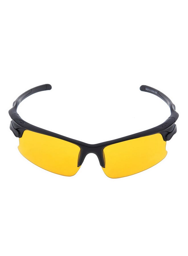 OUTAD Men's Semi-Rimless Wrap-Around Sunglasses - Lens Size: 52 mm  - Image 2