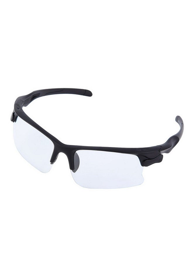 أوتاد نظارة شمسية بتصميم لف ونصف إطار وعدسات مقاس 52 مم للرجال - Image 1