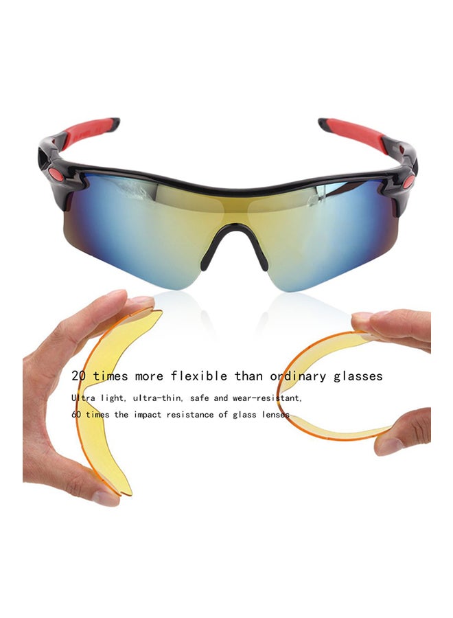 OUTAD Women's Semi-Rimless Sports Sunglasses - Lens Size: 68 mm  - Image 3