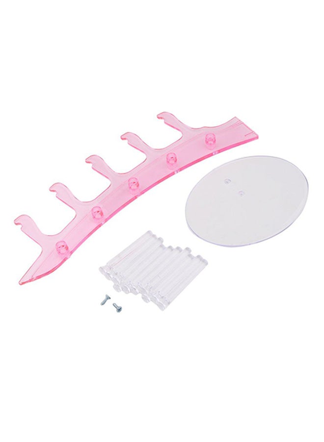 OUTAD 5 Layer Sunglasses Display Rack Pink - Image 1