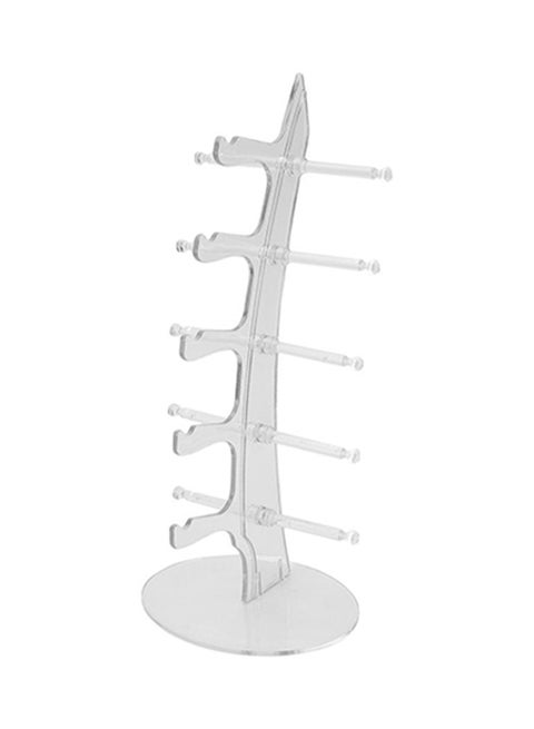 5 Layer Sunglasses Display Rack Clear