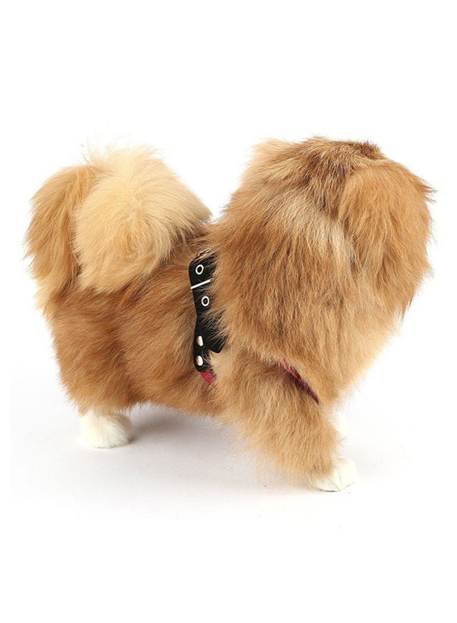 أوتاد طوق بحزام لصدر الكلب قابل للتعديل ومريح للتنفس أحمر وأسود - Image 2