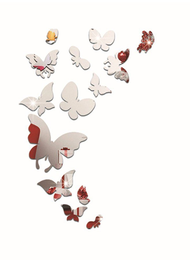 OUTAD Butterfly Wall Sticker Clear 55x37cm - Image 1