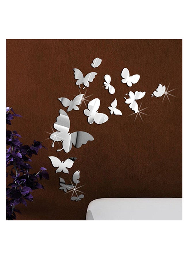 OUTAD Butterfly Wall Sticker Clear 55x37cm - Image 3