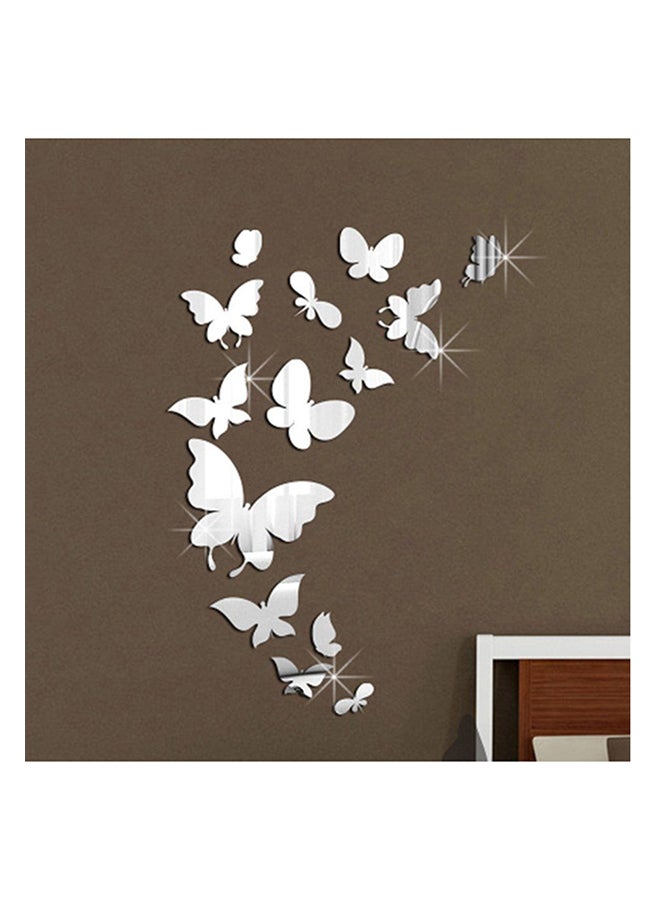 OUTAD Butterfly Wall Sticker Clear 55x37cm - Image 2