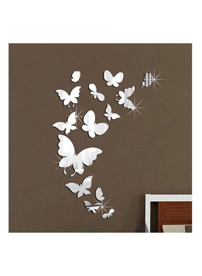 OUTAD Butterfly Wall Sticker Clear 55x37cm - Image 5