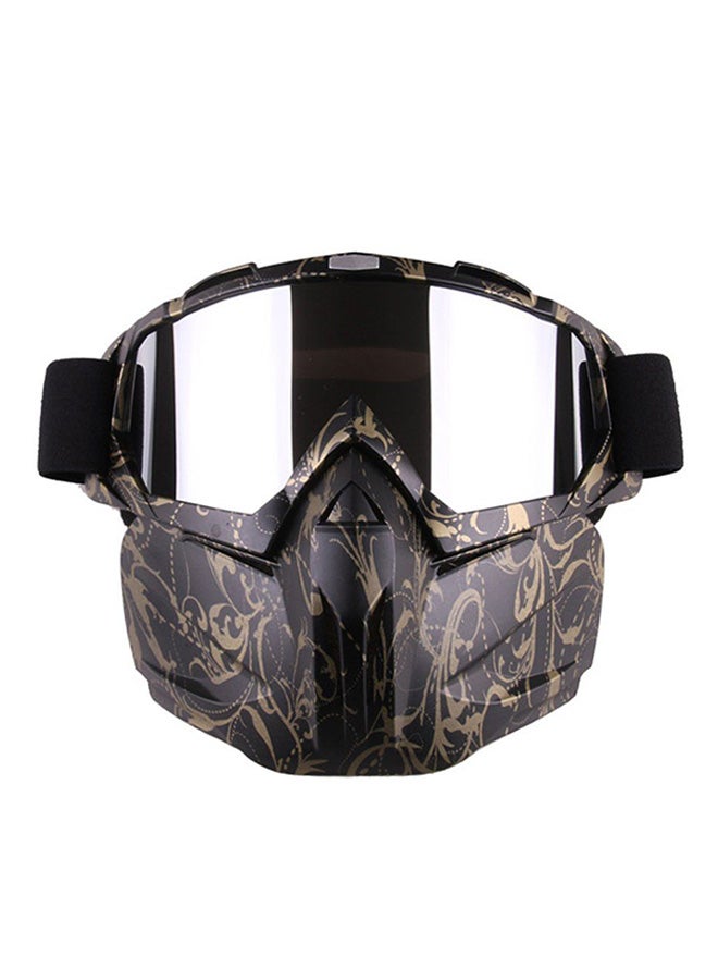 OUTAD - Detachable Helmet Mask Ski Bike Goggles - Image 1