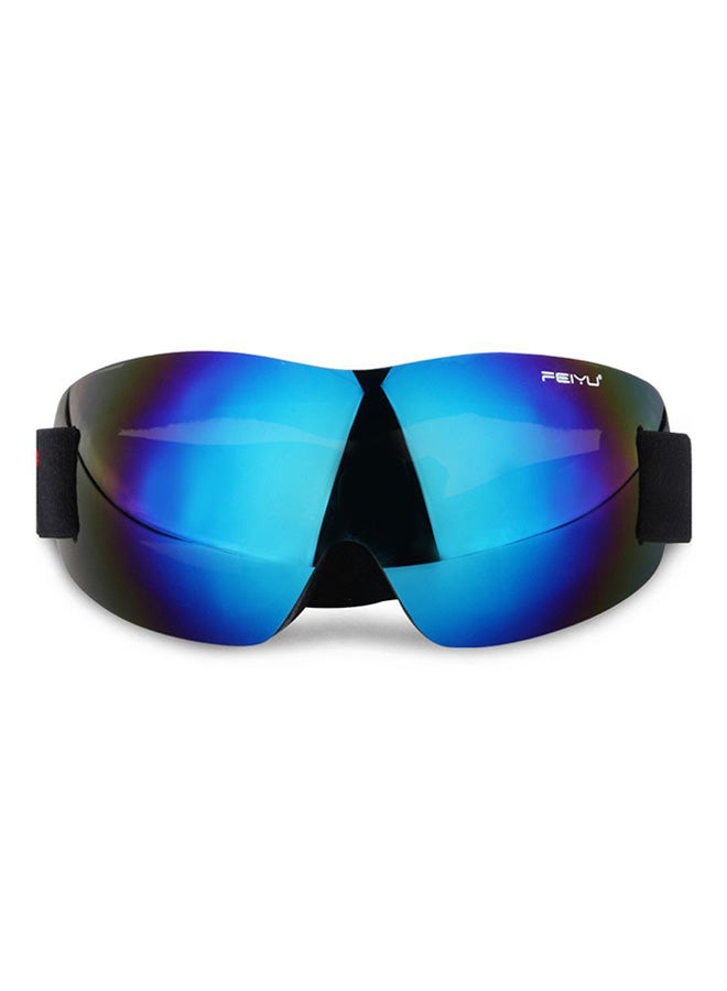 أوتاد نظارة شمسية رياضية واقية بلا إطار - مقاس العدسة: 80 مم unisex - Image 2