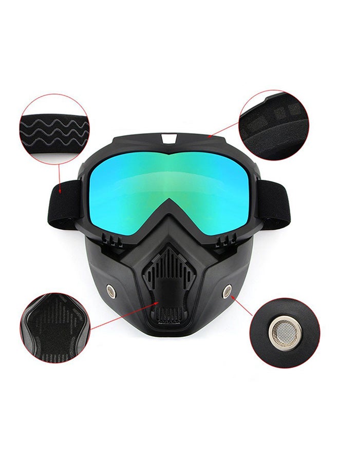 OUTAD Flexible Face Mask Helmet Goggles - Image 3