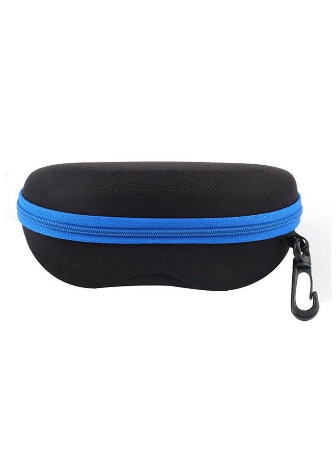 أوتاد حافظة نظارة شمسية محمولة بتصميم صلب ومزودة بسحاب unisex - Image 1