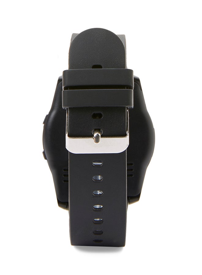 Multi-Functional Smart Watch With Camera Black