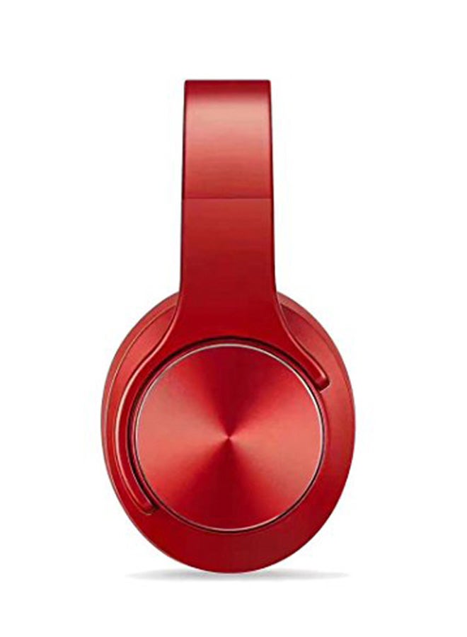 SODO 2-In-1 Twist-Out Bluetooth Speaker Headphones Red - Image 2