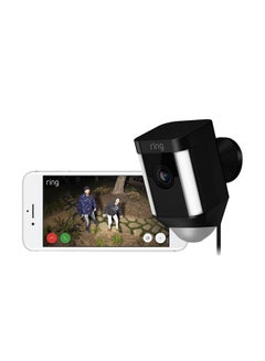 Ring WiFi Smart Home Security Spotlight Battery Hardwired Camera With Motion Detection And Night Vision  - Image 2