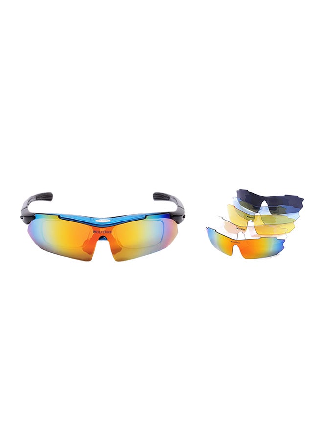 Wolfbike - Outdoor Sports Polorized 5 Lens Sunglasses - Image 1