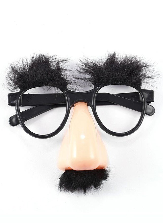 OUTAD - Fake Eyebrow Nose Moustache Costume Party Glasses - Image 1