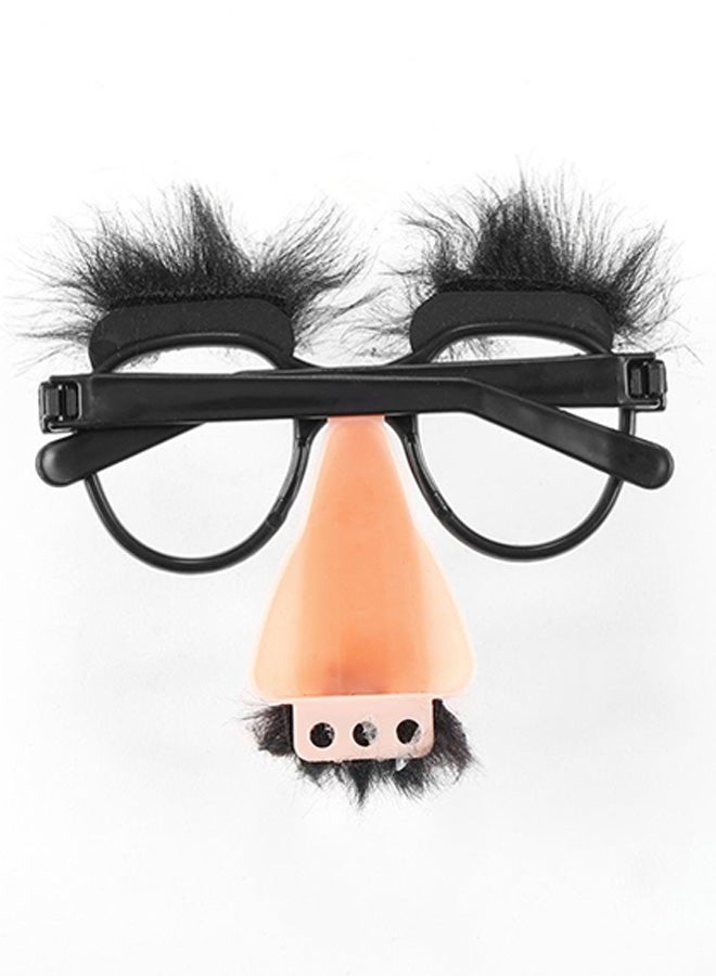 OUTAD - Fake Eyebrow Nose Moustache Costume Party Glasses - Image 1
