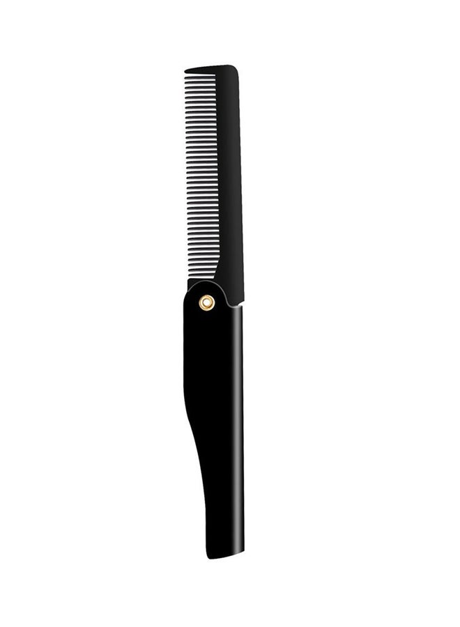 Generic Handmade Folding Hair Clip Comb Black  - Image 1