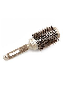 Generic Round Bristle Hairdressing Brush Gold 53mmmm  - Image 1