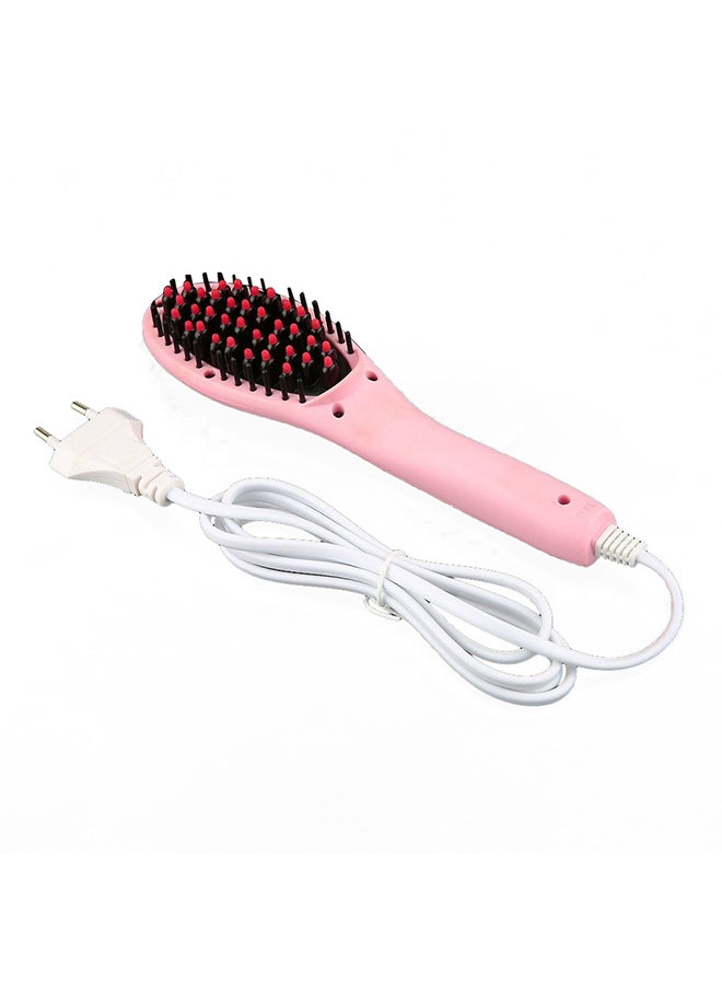 Portable Electric Fast Hair Straightener Brush - Image 1