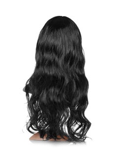 Generic Wavy And Curly Cosplay Anime Full Head Hair Wig Black 