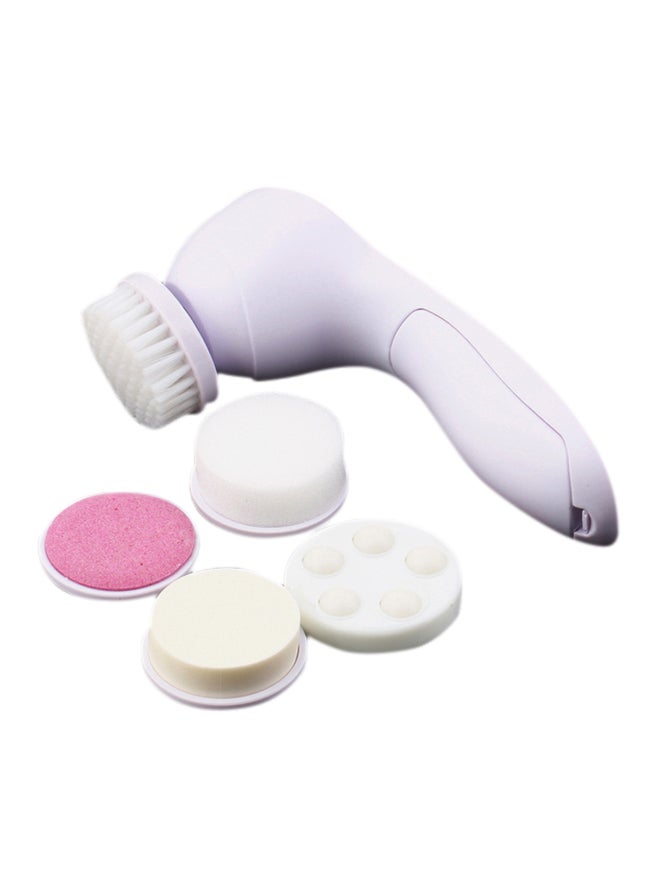 LESHP 5-1 Face Massager Purple/White