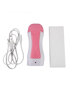 Generic Hair Removal Machine Set With Depilatory Wax White/Pink  - Image 1